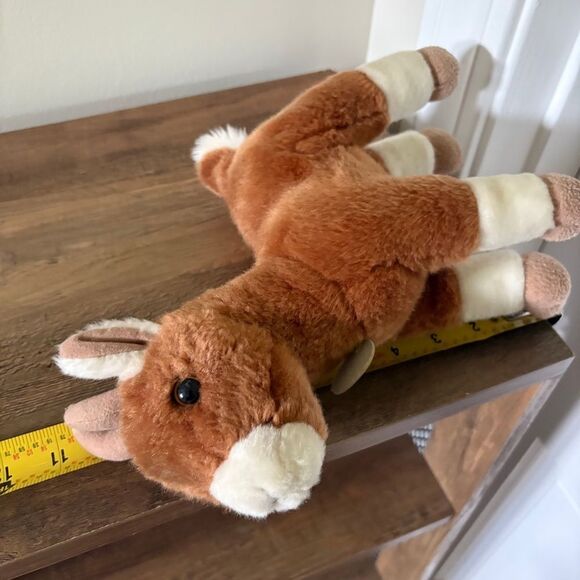 Miyoni Aurora Goat Stuffed Animal Plush Toy 11" - Picture 7 of 10